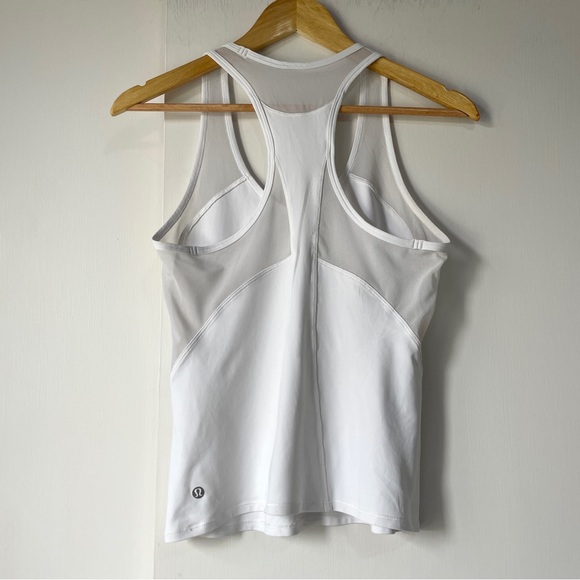 SOLD Lululemon Racerback Tank Top with Mesh Detail - Picture 4 of 6